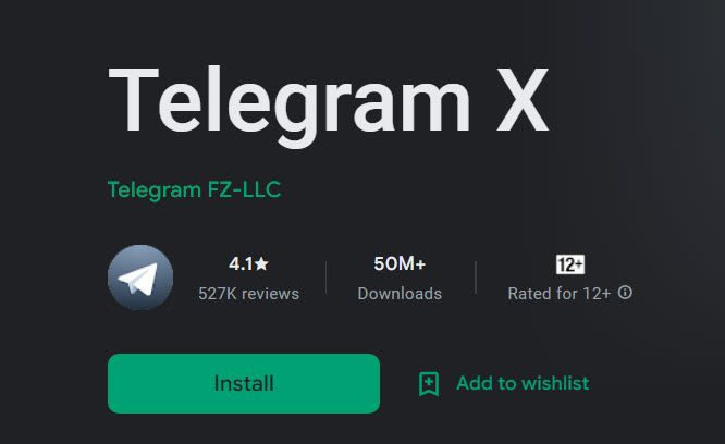telegram x download for PC